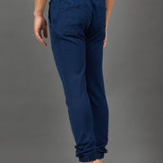 Dark Blue Solid Jogger