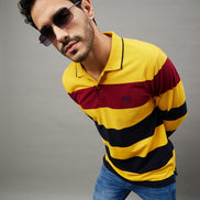 Mustard Striped T-Shirt