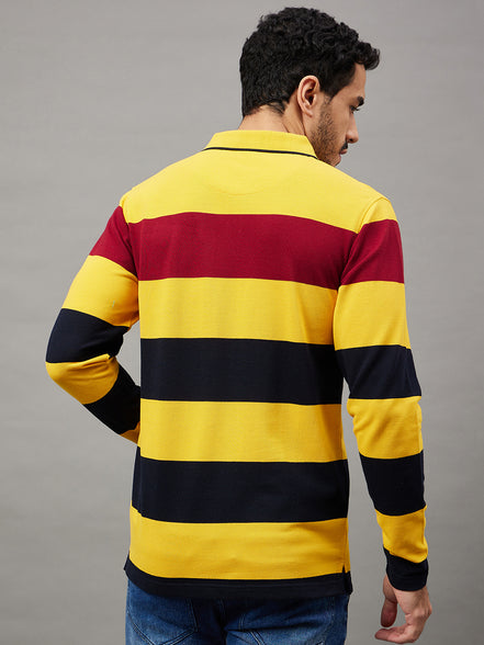 Mustard Striped T-Shirt