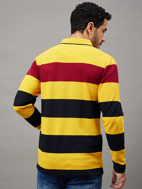 Mustard Striped T-Shirt