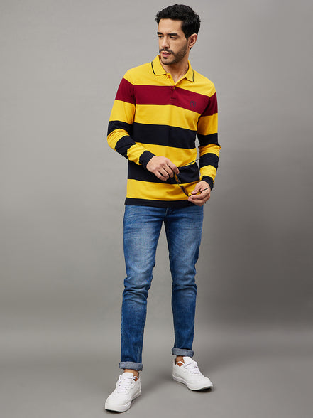 Mustard Striped T-Shirt