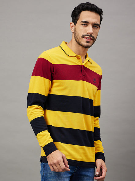 Mustard Striped T-Shirt