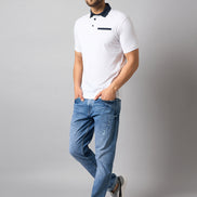 White Solid T-Shirt