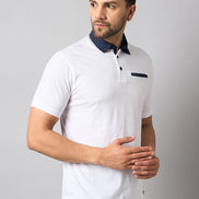 White Solid T-Shirt