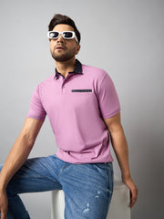 Purple Solid T-Shirt