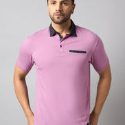 Purple Solid T-Shirt