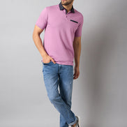 Purple Solid T-Shirt