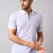 Purple Solid T-Shirt