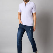 Purple Solid T-Shirt