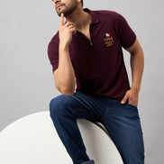 Wine Chest Embroidery T-Shirt