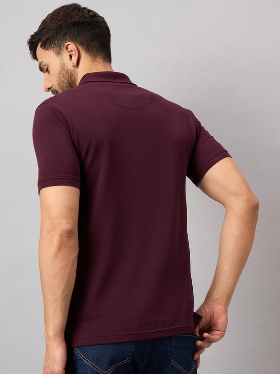 Wine Chest Embroidery T-Shirt