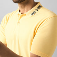 Light Yellow Solid T-Shirt