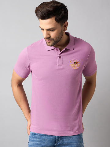 Purple Solid T-Shirt