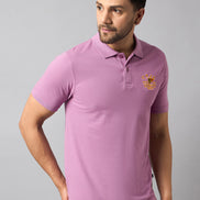 Purple Solid T-Shirt