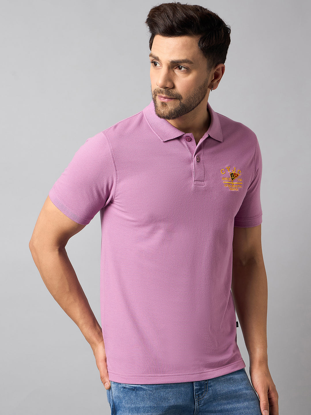 Purple Solid T-Shirt