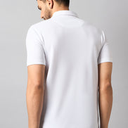 White Solid T-Shirt
