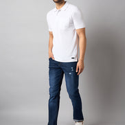 White Solid T-Shirt