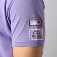 Blue Chest Embroidery T-Shirt