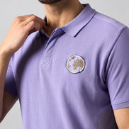 Blue Chest Embroidery T-Shirt