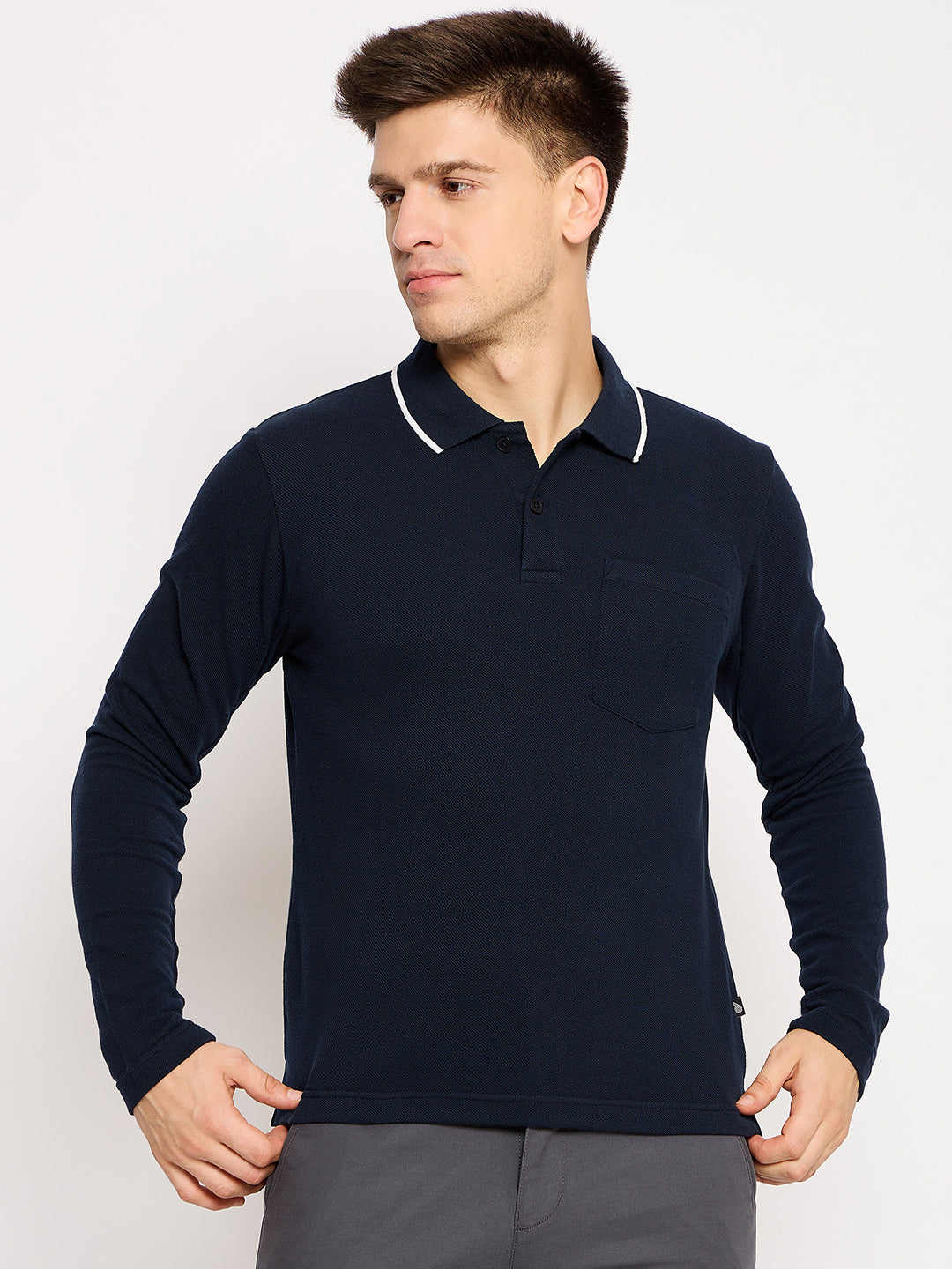 Navy Solid T-Shirt