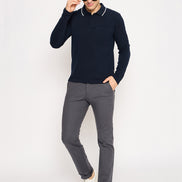 Navy Solid T-Shirt