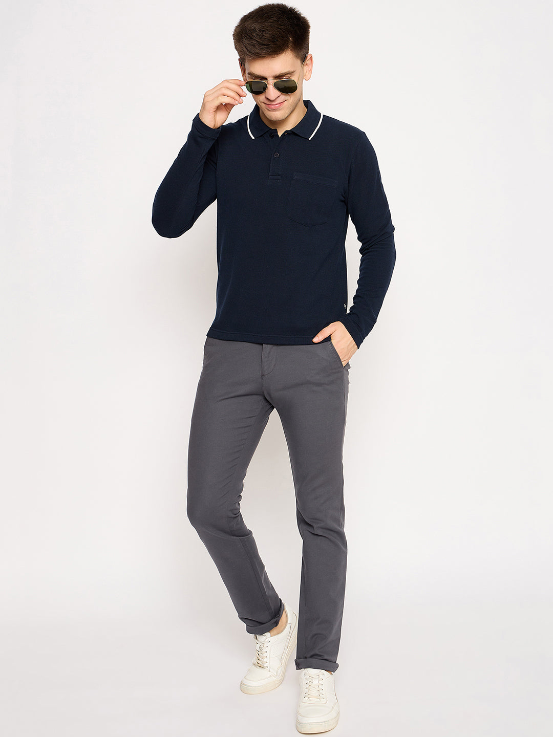 Navy Solid T-Shirt