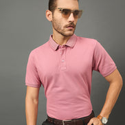 Club York Men Onion Polo neck T-Shirt