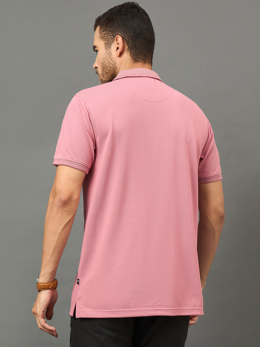 Club York Men Onion Polo neck T-Shirt