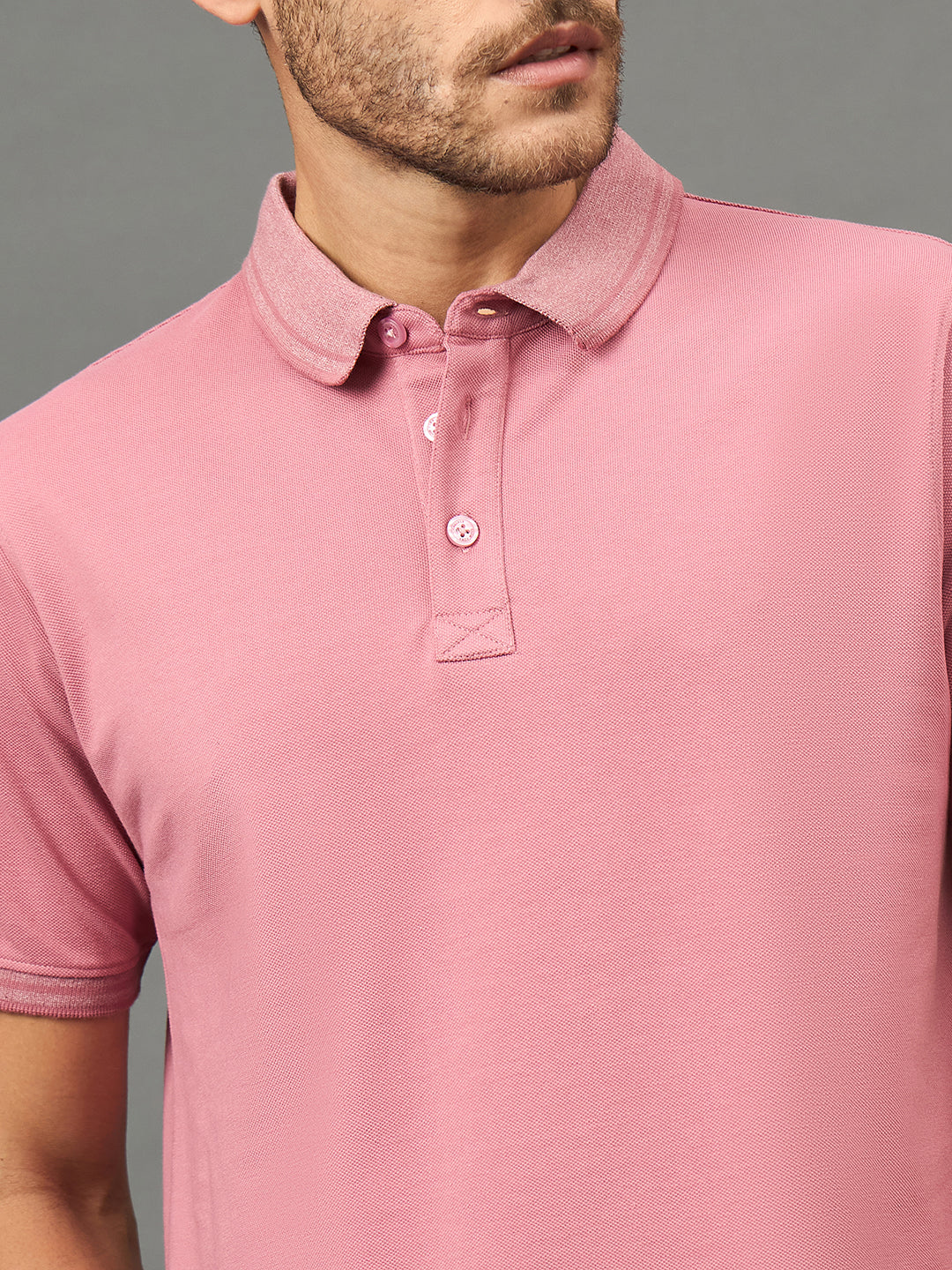 Club York Men Onion Polo neck T-Shirt