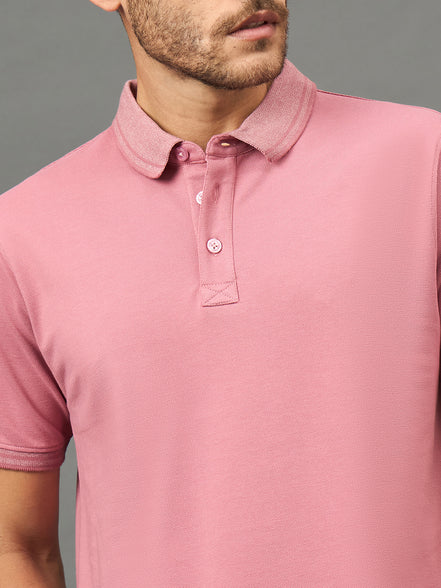 Club York Men Onion Polo neck T-Shirt