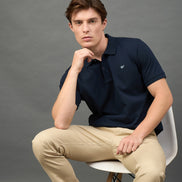 Navy Solid T-Shirt