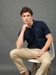 Navy Solid T-Shirt