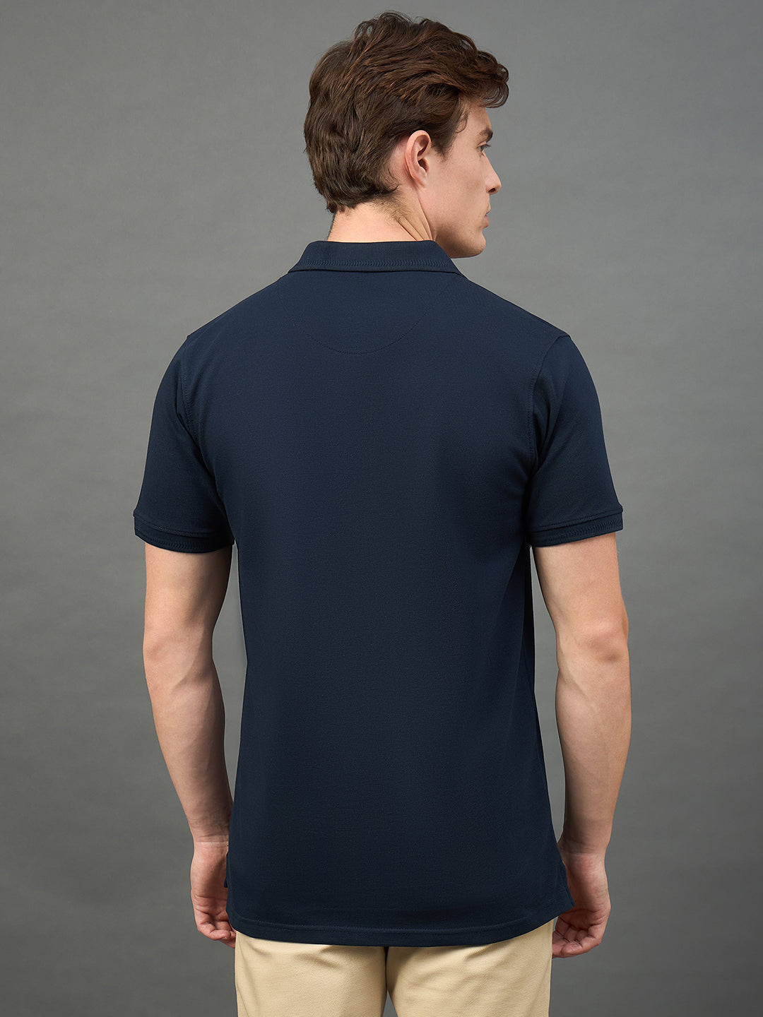 Navy Solid T-Shirt