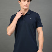 Navy Solid T-Shirt