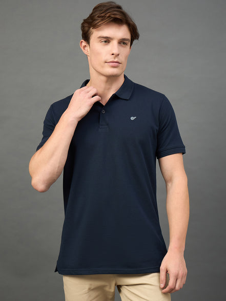 Navy Solid T-Shirt