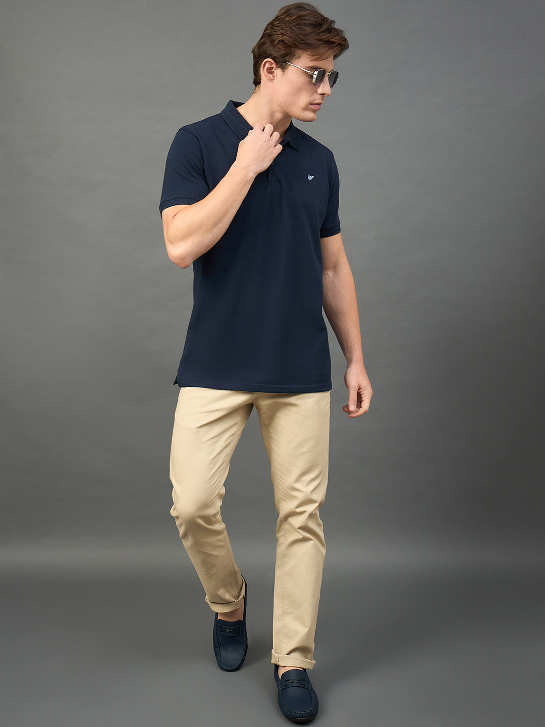 Navy Solid T-Shirt