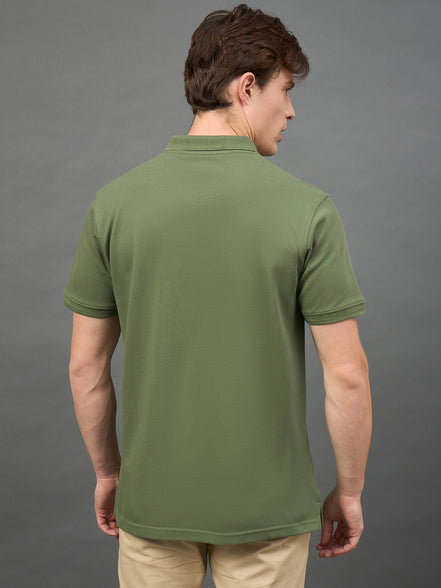 Olive Solid T-Shirt