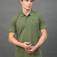 Olive Solid T-Shirt