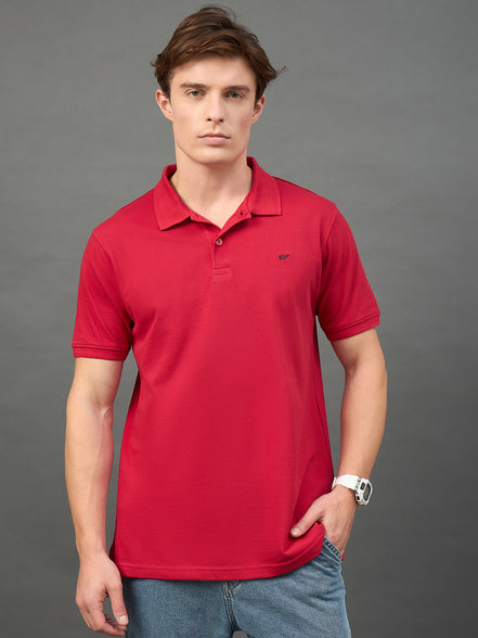 Red Solid T-Shirt