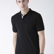 Black Solid T-Shirt