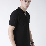 Black Solid T-Shirt