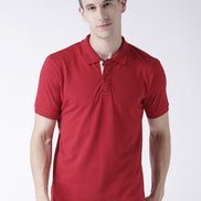 Red Solid T-Shirt