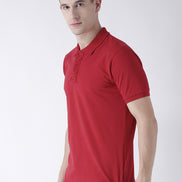 Red Solid T-Shirt