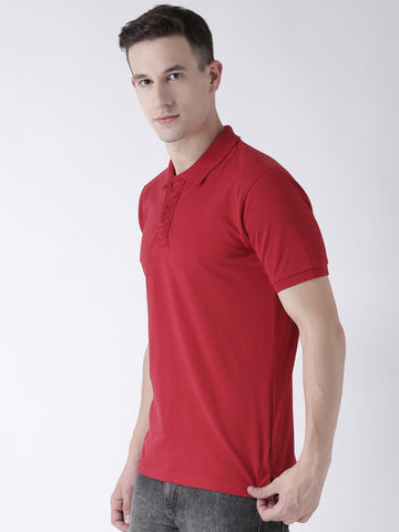 Red Solid T-Shirt