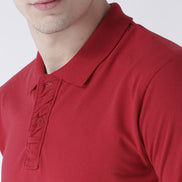 Red Solid T-Shirt