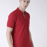Red Solid T-Shirt