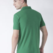 Green Solid T-Shirt