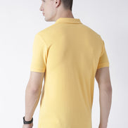 Yellow Solid T-Shirt