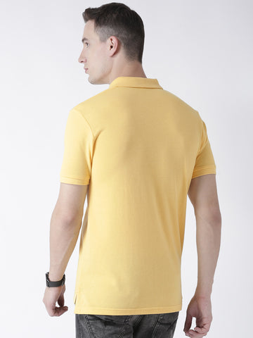 Yellow Solid T-Shirt