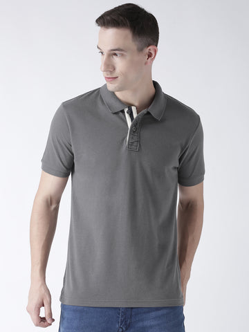 Grey Solid T-Shirt